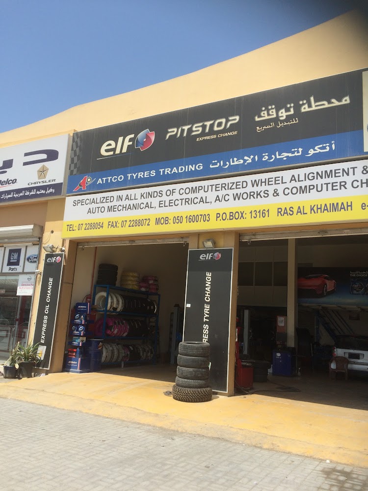 Attco tyres trading - Al Sall - Ras al Khaimah